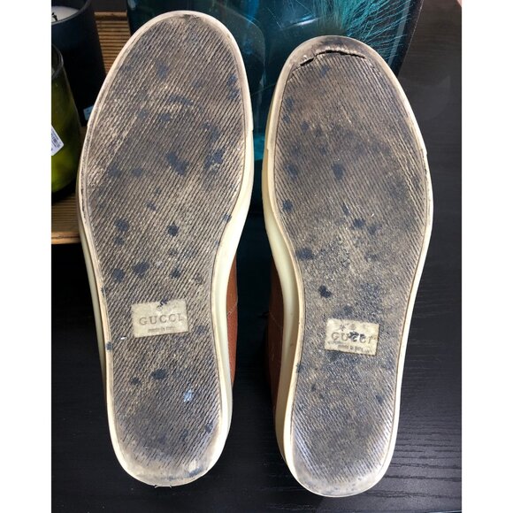 Gucci GG Canvas Leather High Top Sneakers – Brown Monogram – 245310 9.5G US 10.5 - Picture 11 of 11